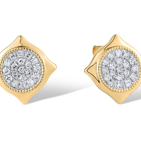 14KYW Earrings Diamond (E319176DIA14KYW)