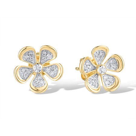 14KYW Diamond Earrings (E319177DIA14KYW)