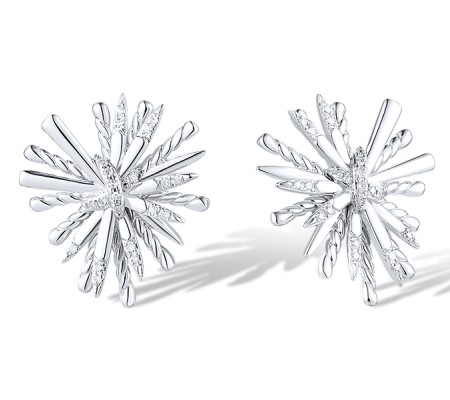 14KW Earrings Diamond (E319211DIA14KW)