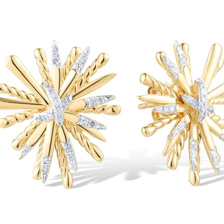 14KYW Earrings Diamond (E319211DIA14KYW)
