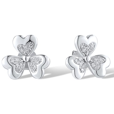 14KW Earrings Diamond (E319225DIA14KW)