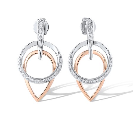 14RTT Earrings Diamond (E319266DIA14RTT)