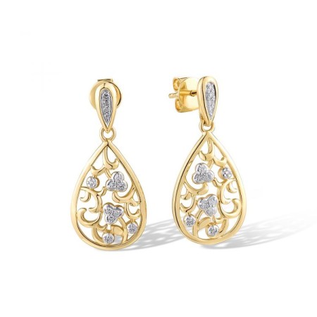 14KYW Earrings Diamond (E319269DIA14KYW)