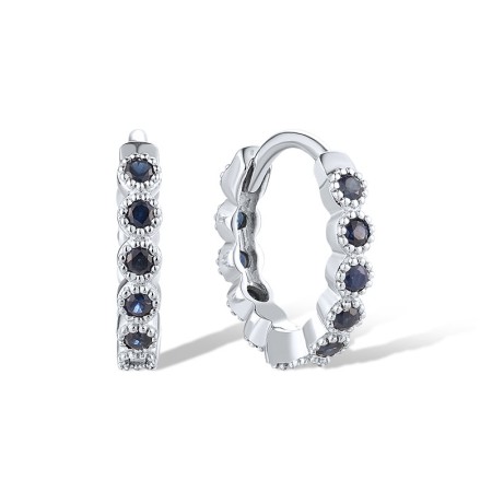 14KW Earrings Blue Sapphire (E319354SAP14KW)