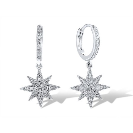 14KW Earrings Diamond (E319358DIA14KW)