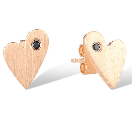 14KR Earrings Black Diamond (E319369BDI14KR)