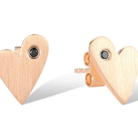 14KR Earrings Black Diamond (E319369BDI14KR)