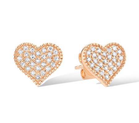 14KR Earrings Diamond (E319398DIA14KR)