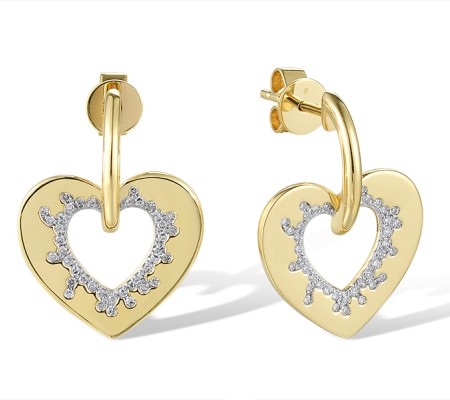 14KYW Earrings Diamond (E319552DIA14KYW)