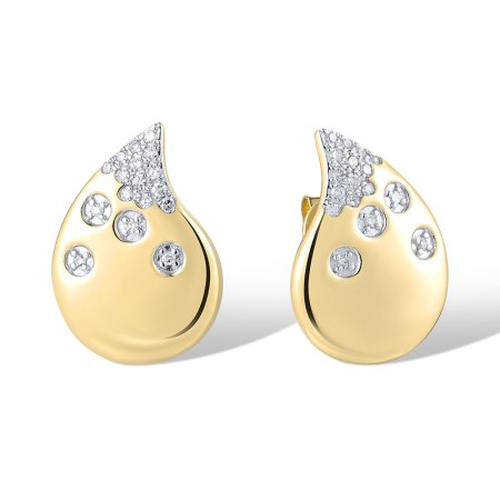 14KYW Earrings Diamond (E319554DIA14KYW)