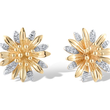 14KYW Earrings Diamond (E319587DIA14KYW)
