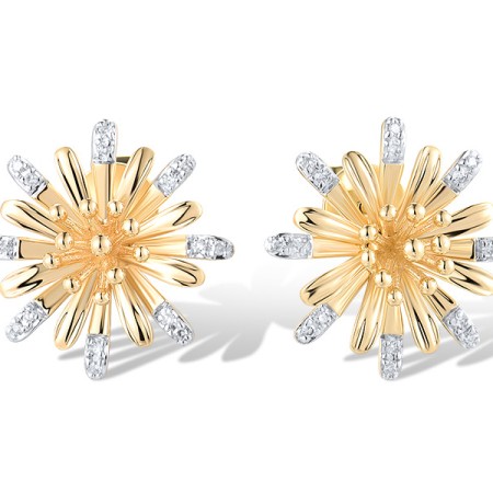 14KYW Earrings Diamond (E319588DIA14KYW)
