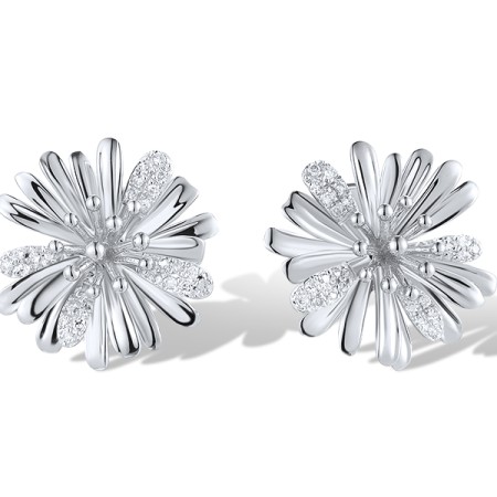 14KW Earrings Diamond (E319589DIA14KW)