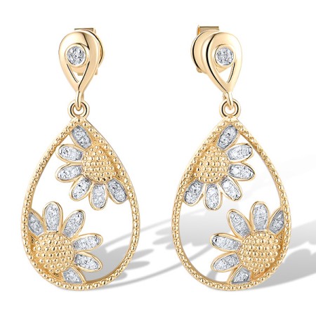 14KYW Earrings Diamond (E319591DIA14KYW)