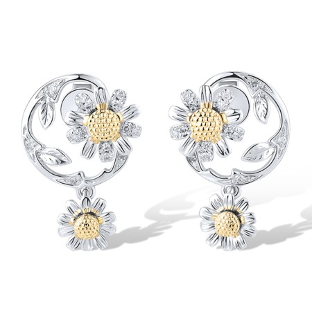 14TT Earrings Diamond (E319592DIA14TT)