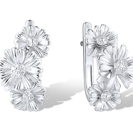 14KW Earrings Diamond (E319596DIA14KW)