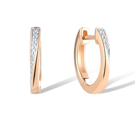 14KRW Earrings Diamond (E319693DIA14KRW)