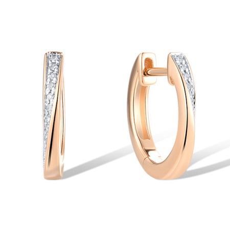 14KRW Earrings Diamond (E319693DIA14KRW)