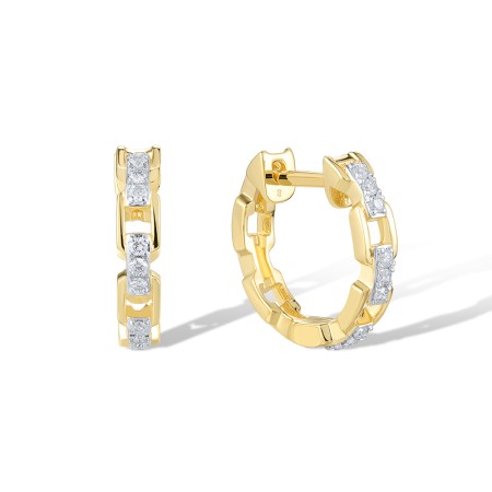 14KYW Earrings Diamond (E319695DIA14KYW)