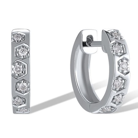 14KW Earrings Diamond (E319697DIA14KW)