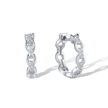 14KW Earrings Diamond (E319750DIA14KW)
