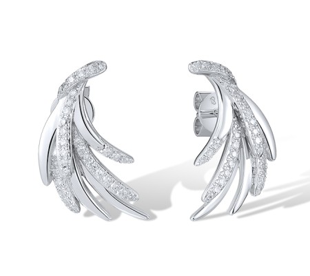 14KW Earrings Diamond (E319761DIA14KW)