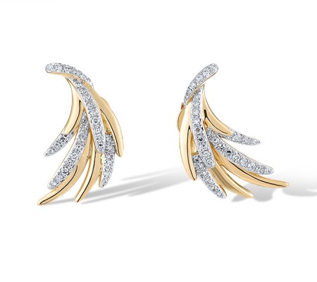 14KYW Earrings Diamond (E319761DIA14KYW)