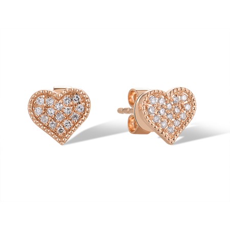 14KR Earrings Diamond (E319848DIA14KR)