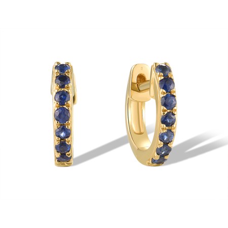 14KY Earrings Blue Sapphire (E319895SAP14KY)