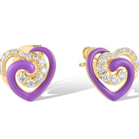 14KY Earrings Diamond,Enamel (E319937ENA14KY)
