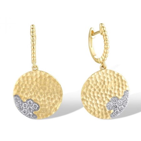 14KYW Earrings Diamond (E319975DIA14KYW)