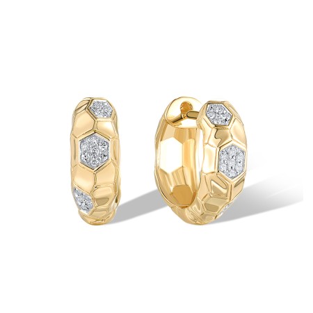 14KYW Earrings Diamond (E319996DIA14KYW)