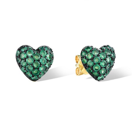 14KYB Earrings Emerald (E320009EMR14KYB)