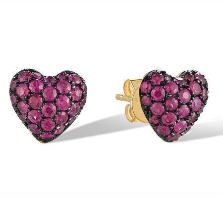 14KYB Earrings Ruby (E320009RUY14KYB)