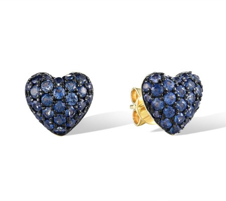 14KYB Earrings Blue Sapphire (E320009SAP114KYB)