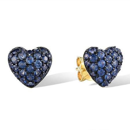 14KYB Earrings Blue Sapphire (E320009SAP114KYB)