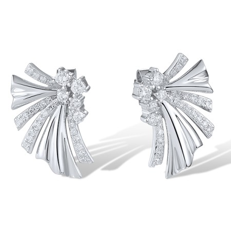 14KW Earrings Diamond (E320114DIA14KW)