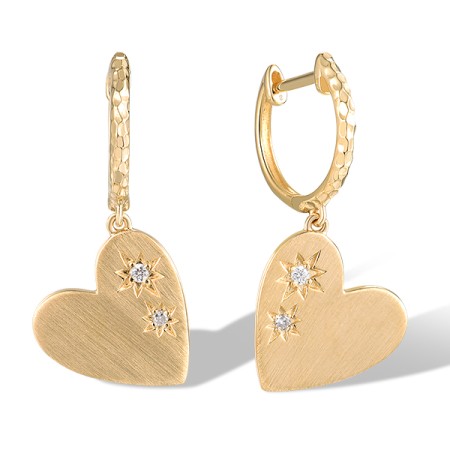 14KY Earrings Diamond (E320233DIA14KY)