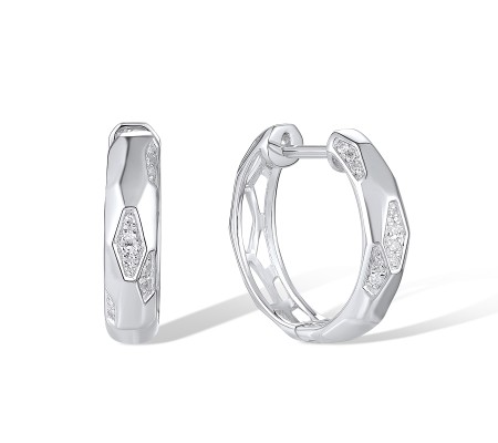 14KW Earrings Diamond (E320295DIA14KW)