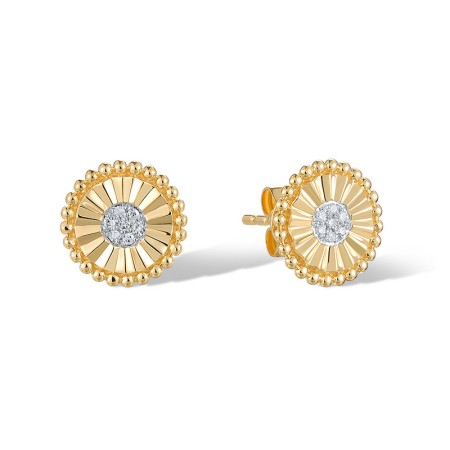 14KYW Earrings Diamond (E320382DIA14KYW)