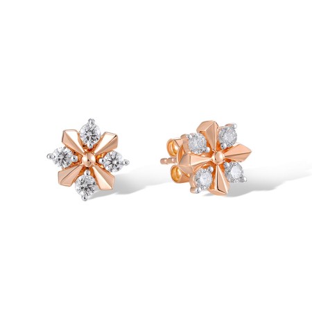 14KRW Earrings Diamond (E320582DIA14KRW)