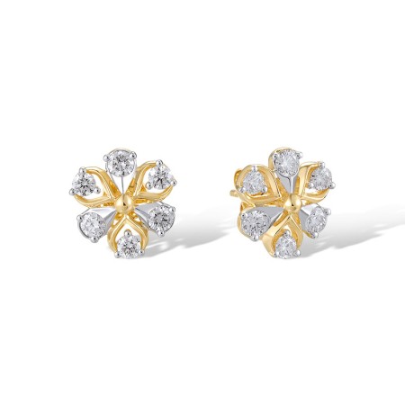 14KYW Earrings Diamond (E320583DIA14KYW)