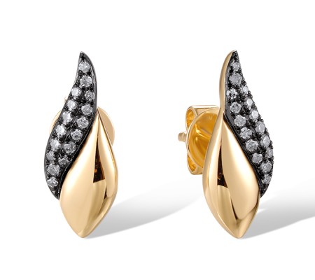 14KYB Earrings Diamond (E320662DIA14KYB)