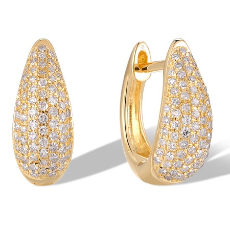 14KY Earrings Diamond (E320668DIA14KY)