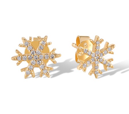 14KY Earrings Diamond (E320678DIA14KY)