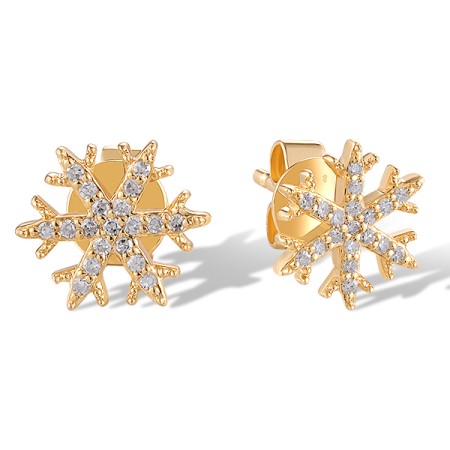 14KY Earrings Diamond (E320678DIA14KY)