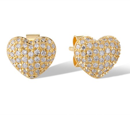 14KY Earrings Diamond (E320717DIA14KY)