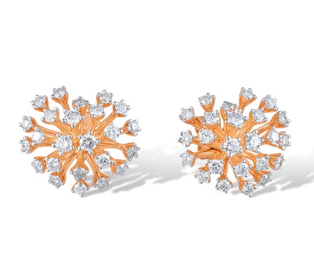 14KRW Earrings Diamond (E320771DIA14KRW)