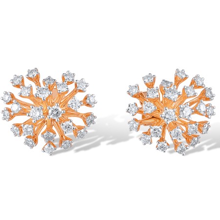 14KRW Earrings Diamond (E320771DIA14KRW)