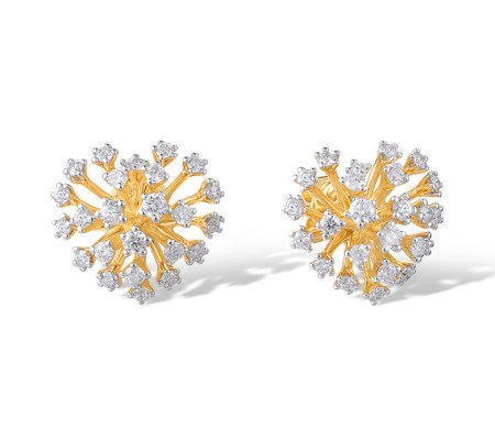 14KYW Earrings Diamond (E320771DIA14KYW)